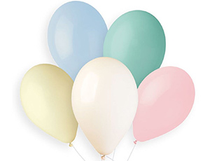 1101-0700 12" Пастель ассорти MARSHMALLOW