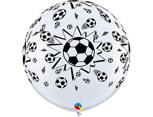 1103-1792 Шелк 3' Мяч Футбольный White/Q