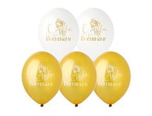 1103-2911 Шар с рисунком 14" С Именинами