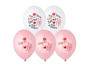 1103-3199 Шар с рисунком 14" Бести Подруге 2цв