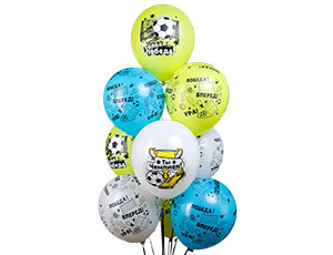 1103-3330 БК Шар 12" 2цв. Футбол