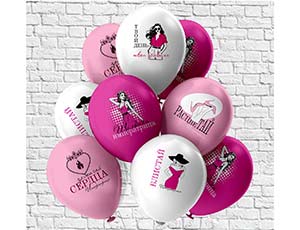 1103-3343 БК Шар 12" 1ст. 2цв. Императрица