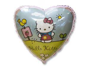 1202-2037  18" Hello Kitty  /FM
