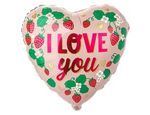 1202-4221 А 18" ILY Клубника S40