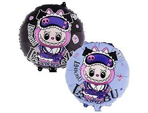 1202-4257 К 18" Монстрики зубастые плюшевые фиолет