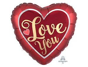 1203-0832 А ДЖАМБО ILY Надпись сатин золото P32