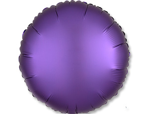1204-0732 А Б/РИС КРУГ 18" Сатин Purple Royale