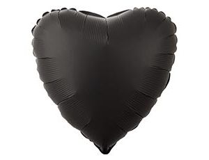 1204-1371 Г Б/РИС СЕРДЦЕ 18" Сатин Fume Black