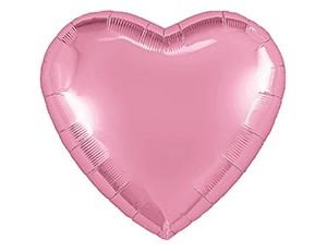 1204-1413 Р Б/РИС СЕРДЦЕ 36" Металлик Flamingo