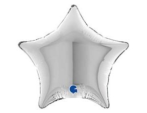 1204-1485 Г Б/РИС ЗВЕЗДА 4" Металлик Silver