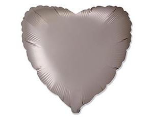 1204-1499 Ф Б/РИС 18" СЕРДЦЕ Сатин Mushroom