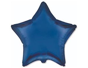 1204-1503 Ф Б/РИС 18" ЗВЕЗДА Сатин Navy Blue