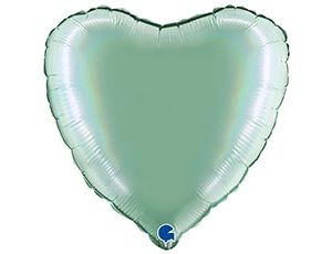 1204-1536 Г Б/РИС СЕРДЦЕ 18" Радужный блеск Tiffan