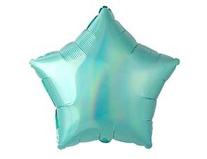 1204-1543 Г Б/РИС ЗВЕЗДА 18" Радужн блеск Tiffany