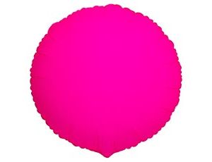 1204-1565 К Б/РИС КРУГ 18" Неон Fuchsia