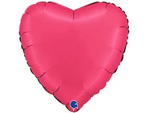 1204-1666 Г Б/РИС СЕРДЦЕ 18" Сатин Lipstick