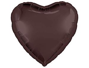 1204-1728 Р Б/РИС СЕРДЦЕ 18" Каштан Бохо