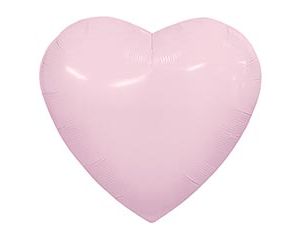 1204-1732 Р Б/РИС СЕРДЦЕ 36" Зефирный