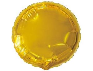 1204-1747 К Б/РИС КРУГ 18" Металлик Gold