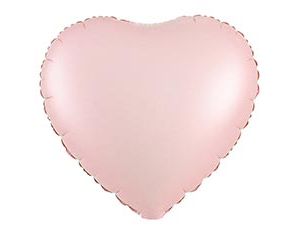 1204-1761 К Б/РИС СЕРДЦЕ 18" Пастель Пыльная роза