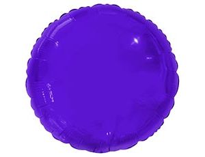1204-1775 К Б/РИС КРУГ 18" Металлик Purple