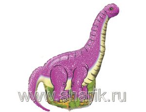 1206-0113 Ф М/ФИГУРА/3 Динозавр розовый(FM)
