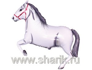1206-0131 Ф М/ФИГУРА/3 Лошадь белая(FM)