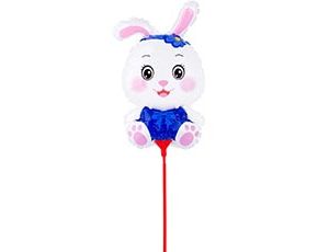 1206-1547 К М/ФИГУРА Заяц в синем на палочке
