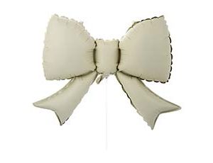 1206-1743 К М/ФИГУРА Бант кремовый сатин