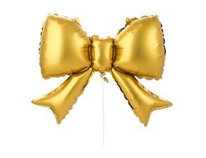 1206-1747 К М/ФИГУРА Бант золотой сатин