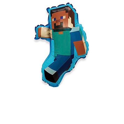 1206-1762 К М/ФИГУРА Человек Пиксельный синий