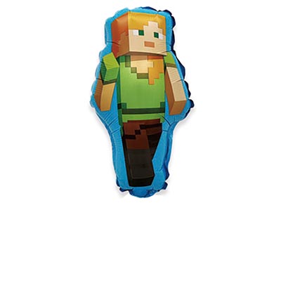 1206-1763 К М/ФИГУРА Человек Пиксельный зеленый