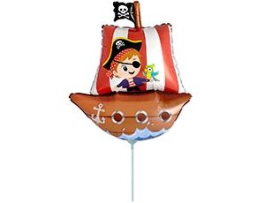 1206-1833 Ф М/ФИГУРА Кораблик пиратский