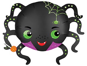 1207-4135 А ФИГУРА/P35 HWN Паук с зеленой паутиной