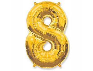 1207-4246 Ф ЦИФРА 8  32" Gold