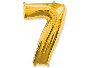 1207-4818 Ф ЦИФРА 7  40" Gold  без УП