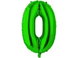 1207-4878 К ЦИФРА 0  26" Green