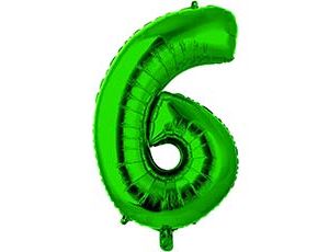 1207-4884 К ЦИФРА 6  26" Green