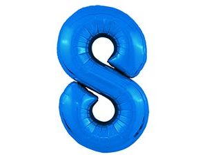 1207-5029 Р ЦИФРА 8  40" Металлик Blue