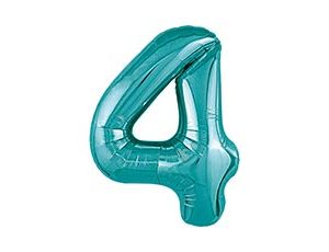 1207-5035 Р ЦИФРА 4  40" Металлик Ocean