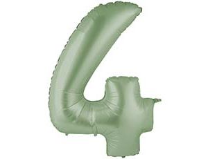 1207-5142 Г ЦИФРА 4  40" Сатин Olive Green