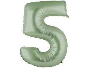 1207-5143 Г ЦИФРА 5  40" Сатин Olive Green