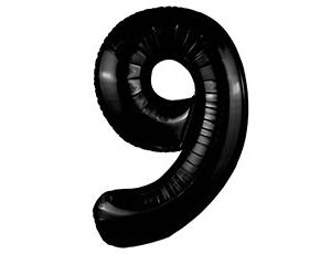 1207-5198 Р ЦИФРА 9  40" Пастель Black