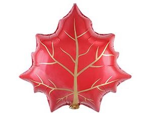 1207-5311 К ФИГУРА Лист кленовый красный