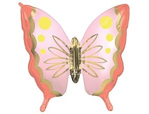 1207-5323 А ФИГУРА/P35 Бабочка нежно-розовая