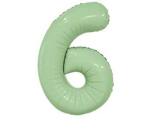 1207-5377 Р ЦИФРА 6  40" Олива