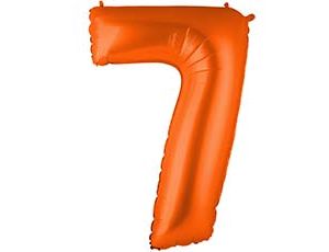 1207-5388 Г ЦИФРА 7  40" Пастель Orange