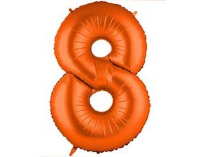 1207-5389 Г ЦИФРА 8  40" Пастель Orange