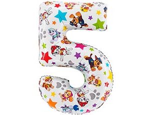 1207-5416 Г ЦИФРА 5  26" Щенячий Патруль
