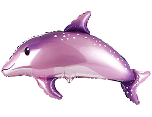 1207-5520 Ф ФИГУРА Дельфин милый розовый
